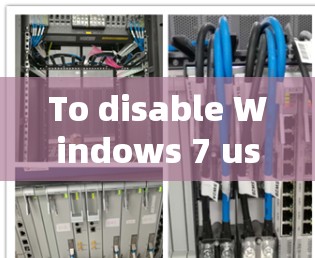 To disable Windows 7 using 6vpn,follow these steps: