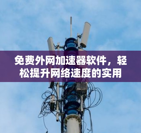 免费外网加速器软件,轻松提升网络速度的实用指南 免费外网加速器软件,轻松提升网络速度的实用指南