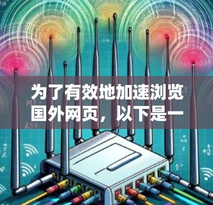为了有效地加速浏览国外网页,以下是一个系统化的指南,涵盖从理解加速器到选择和优化加速器的关键步骤 为了有效地加速浏览国外网页,以下是一个系统化的指南,涵盖从理解加速器到选择和优化加速器的关键步骤