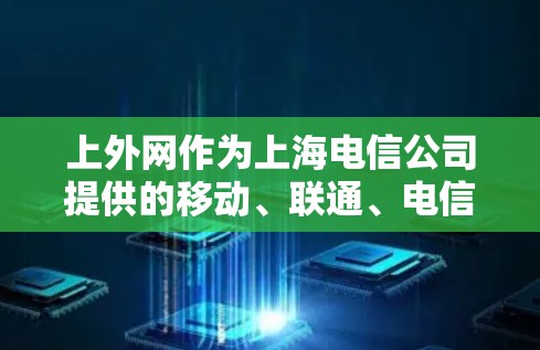 上外网作为上海电信公司提供的移动、联通、电信三种网络之一，其网络环境和速度会根据公司的具体情况有所不同。不过，一般来说，上外网的网络速度通常是比较稳定的，能够支持一些加速器的使用