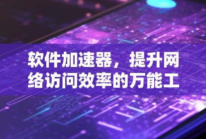 软件加速器，提升网络访问效率的万能工具
