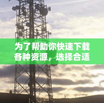 为了帮助你快速下载各种资源，选择合适的工具是一个关键步骤。以下是基于多种因素的推荐，供你参考