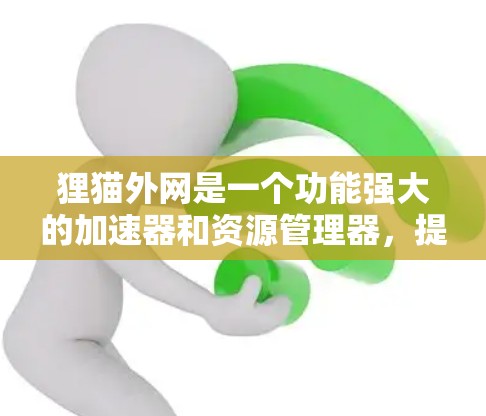 狸猫外网是一个功能强大的加速器和资源管理器，提供多种加速方式和工具，适合处理下载、搜索、文件传输等任务。以下是使用狸猫外网的主要步骤和功能说明