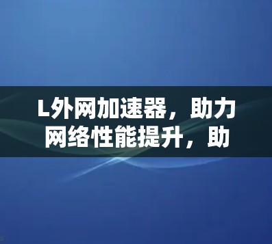 L外网加速器，助力网络性能提升，助力数据传输效率优化