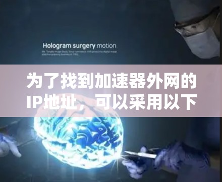 为了找到加速器外网的IP地址，可以采用以下步骤
