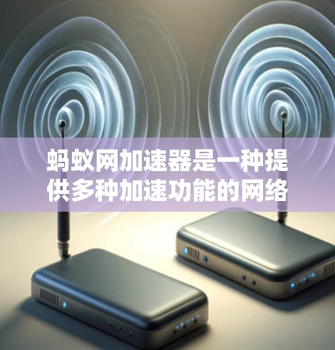 蚂蚁网加速器是一种提供多种加速功能的网络工具，旨在帮助用户提升网页加载速度、减少网络延迟和网络使用情况。以下是一些关于蚂蚁网加速器的详细介绍