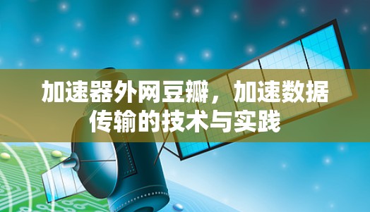 加速器外网豆瓣，加速数据传输的技术与实践