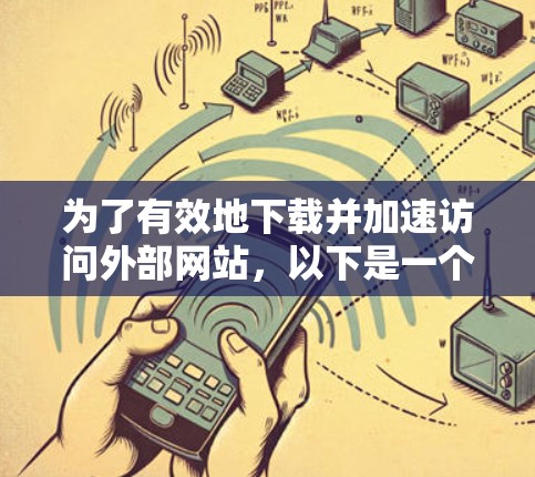 为了有效地下载并加速访问外部网站，以下是一个有条理的步骤指南