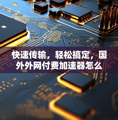快速传输，轻松搞定，国外外网付费加速器怎么用？