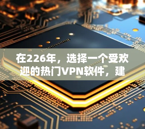 在226年，选择一个受欢迎的热门VPN软件，建议考虑以下几款