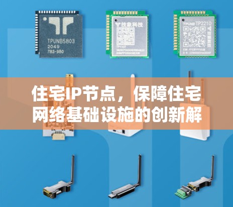 住宅IP节点，保障住宅网络基础设施的创新解决方案