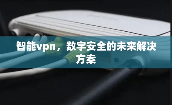 智能vpn，数字安全的未来解决方案