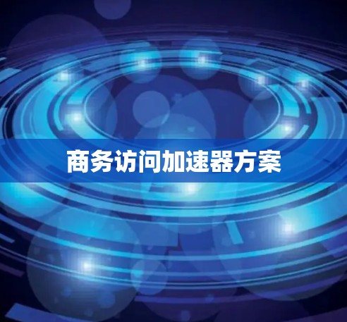 商务访问加速器方案