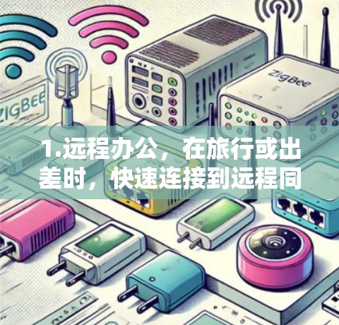 1.远程办公，在旅行或出差时，快速连接到远程同事的手机或电脑