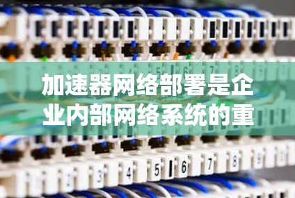 加速器网络部署是企业内部网络系统的重要组成部分，旨在优化数据传输和处理能力，提升运营效率。以下是对加速器网络部署的详细分析