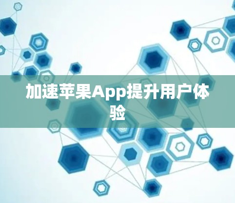 加速苹果App提升用户体验