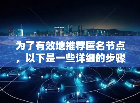 为了有效地推荐匿名节点，以下是一些详细的步骤和建议