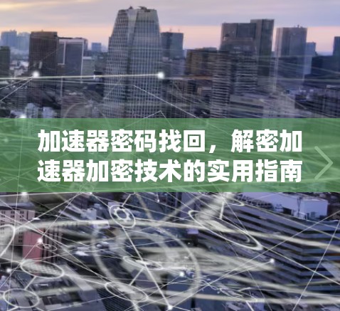 加速器密码找回，解密加速器加密技术的实用指南