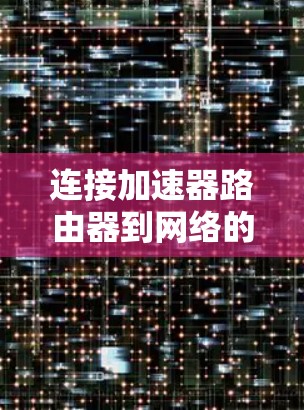 连接加速器路由器到网络的步骤如下