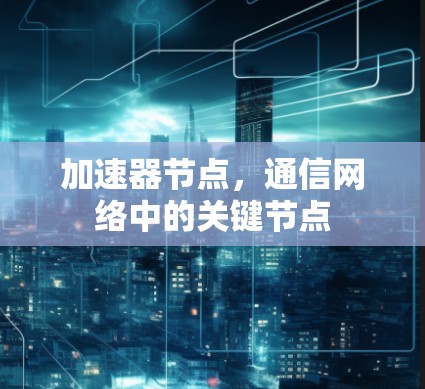 加速器节点，通信网络中的关键节点