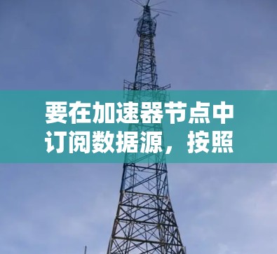 要在加速器节点中订阅数据源，按照以下步骤操作