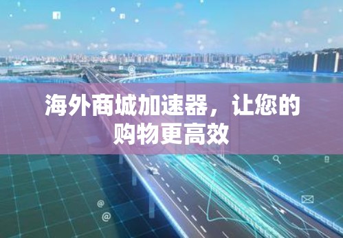 海外商城加速器，让您的购物更高效