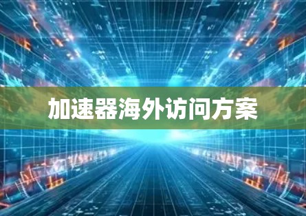加速器海外访问方案