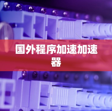 国外程序加速加速器