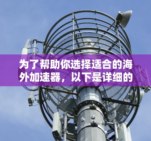 为了帮助你选择适合的海外加速器，以下是详细的步骤指南
