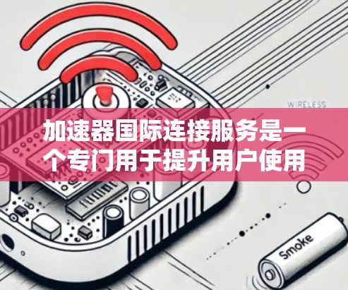 加速器国际连接服务是一个专门用于提升用户使用国际网络设备时的网络效率和速度的工具。以下是对该服务的详细分析