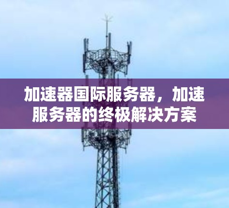 加速器国际服务器，加速服务器的终极解决方案