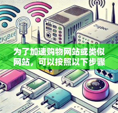 为了加速购物网站或类似网站，可以按照以下步骤操作