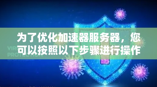 为了优化加速器服务器，您可以按照以下步骤进行操作