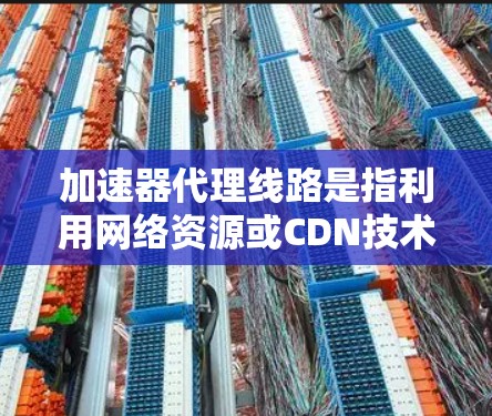 加速器代理线路是指利用网络资源或CDN技术加速下载软件或文件。以下是关于加速器代理线路的详细信息