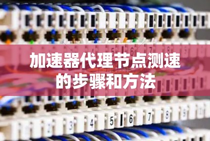 加速器代理节点测速的步骤和方法