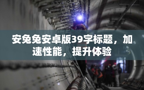 安兔兔安卓版39字标题，加速性能，提升体验