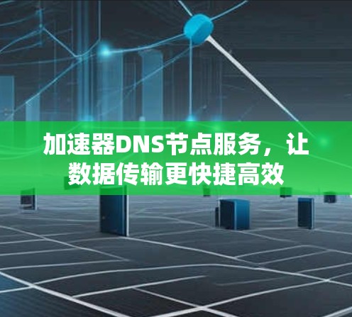 加速器DNS节点服务，让数据传输更快捷高效