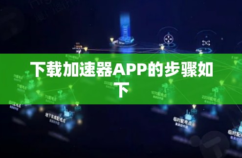 下载加速器APP的步骤如下
