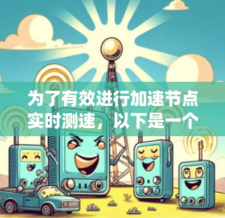 为了有效进行加速节点实时测速，以下是一个有条理的步骤指南，结合了数据库、Python和可视化工具的解决方案