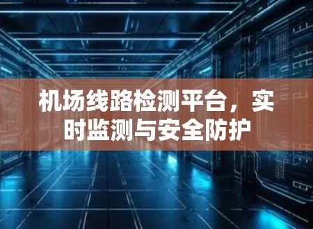 机场线路检测平台，实时监测与安全防护