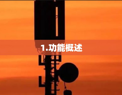 1.功能概述