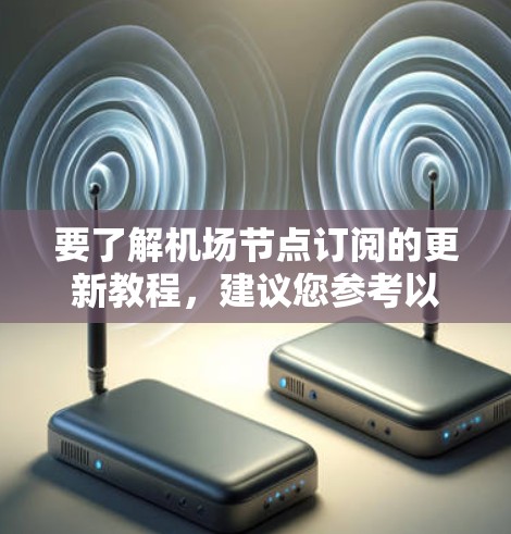 要了解机场节点订阅的更新教程，建议您参考以下步骤