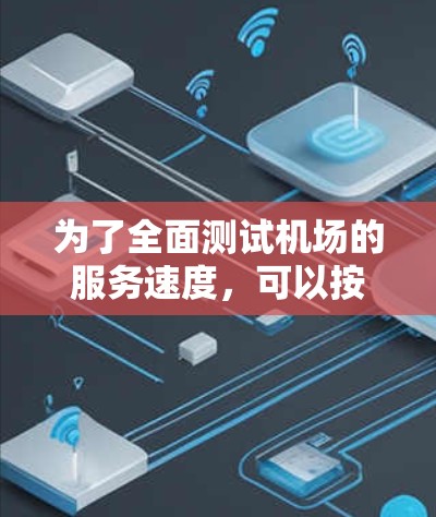 为了全面测试机场的服务速度，可以按照以下步骤进行