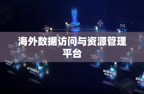 海外数据访问与资源管理平台