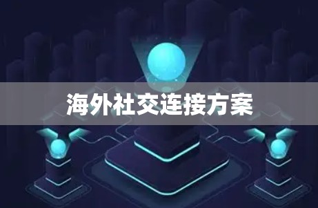 海外社交连接方案