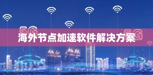 海外节点加速软件解决方案