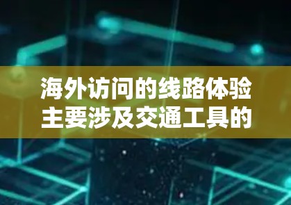 海外访问的线路体验主要涉及交通工具的选择、舒适度、安全性、服务态度等多方面因素。以下是一些常见的海外访问线路体验的考虑因素