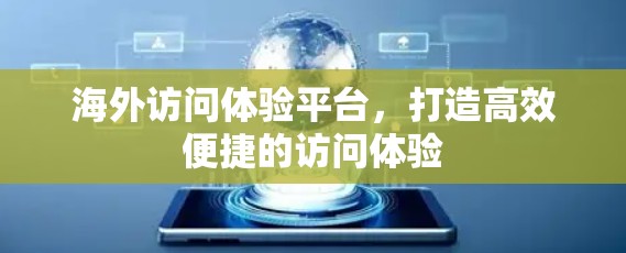 海外访问体验平台，打造高效便捷的访问体验