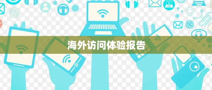 海外访问体验报告