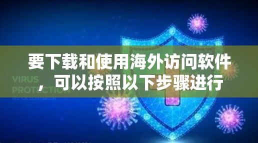 要下载和使用海外访问软件，可以按照以下步骤进行